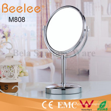 Ajustable Round Double Side Bathroom Makeup Loupe Mirror